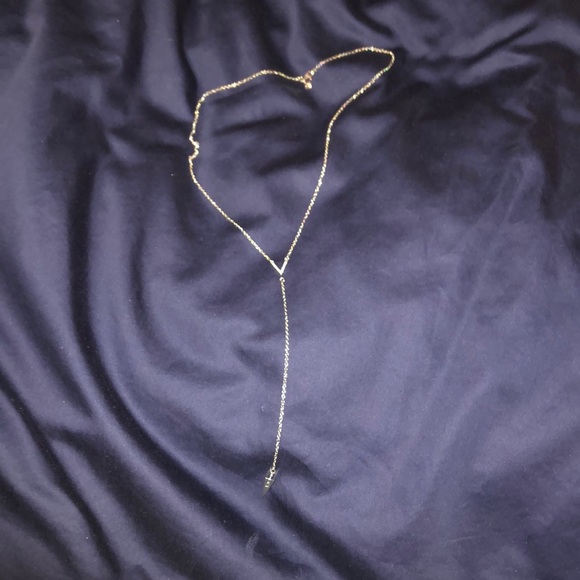 Rebecca minkoff hanging necklace silver - Picture 1 of 4